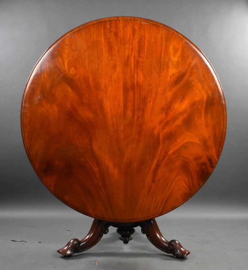 Victorian Mahogany Circular Breakfast Table